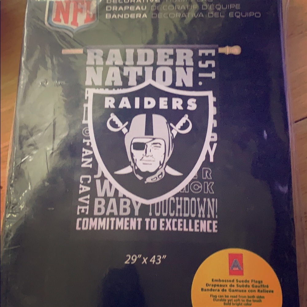 Raider nation flag